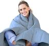 700721540570 Luna Adult Weighted Blanket Queen Size Bed Cooling