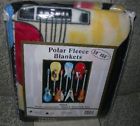 700781006030 Unbranded New Guitars Thin Polar Fleece Throw Gift