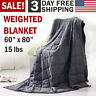 702458230489 Branded Heavy Weighted Blanket Full Queen Size Reduce