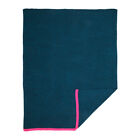 703.522.87 Ikea Lisamari Blanket Throw Blue Pink Knit Acrylic New