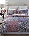 706256587028 Martha Stewart Collection Reversible Potpourri Patchwork Size Twin
