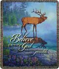 71-atbgby Manual Woodworker Weavers Bugle Boy Tapestry Throw 725734893673