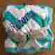71354 Scene Weaver New Divine Verve Chevron Patterned Faux Fur Throw Blanket