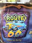 714983319485 Unbranded Route Racing Car Flames Queen Size Blanket