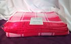 Lv1408 72 Tags .70 Vintage Throw Quality Nos 90- Size Fine Blanket