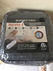 72011660018 Biddeford Heated Electric Warming Micro Plush Throw Blanket Gray
