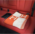 721248079107 Dfh Wool Cashmere Knitted Throw Blanket For Camp