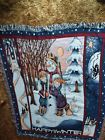 725734216212 Mary Engelbreit Woven Throw Happy Winter