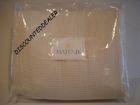 728455302493 Matouk Chatham Full Queen Blanket Ivory Cotton Bed