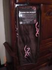 92649 730733130162 Browning Buckmark Pink Camo Camouflage Heavy Micro Mink To Sherpa