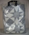 7340032229431 Klippan Lambswool Throw Blanket Star Design Gray White