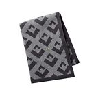 734737499706 Lacoste Cotton Piqu Diamond Iron Gray Throw Blanket