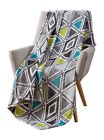 735732361135 Victoria Classics Decorative Throw Blanket Soft Plush Modern