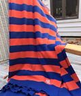 742177608138 Ralph Lauren Cotton Throw Blanket Knit Preppy Cabana