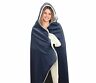 748279167894 Posh Home New Cotton Blend Hooded Jersey Knit