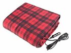 75-bp800 Stalwart Plaid Electric Blanket For Cars Red