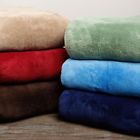 750408188229 Unknown Throw Blanket Traditional Style Durable Soft Polyester Machine Wash Full Navy