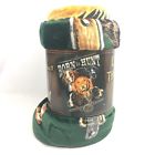 753807591621 Jq Licensing Born To Hunt Dog Plush Throw