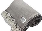 756894353004 Handicraft Mart Himalayan Cashmere Thrownatural Blanket Hand Made