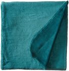 757278460462 White Sierra Cozy Blanket Teal