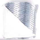 783048038111 Vince Camuto Chevron Faux Fur Soft Throw Blanket
