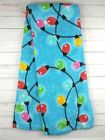 784857802627 Mainstays Fleece Blanket Throw Christmas Lights