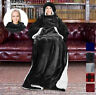 791315223252 Usa Seller Hoodie Sweatshirt Wearable Blanket With Hood