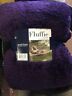 791551866398 Berkshire Blanket Purple Fluffie Throw New