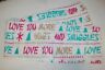 793310547395 Comfort Bay Fleece Throw Blanket Hugs Snuggles Love