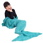 797035407521 Umeicool Mermaid Knitting Blanket Living Room Sofa Sleeping