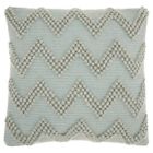 798019042226 Mina Victory Life Styles Large Chevron Square Decorative Throw Pillow