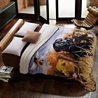 799928160711 Regal Hunting Labs Queen Blanket