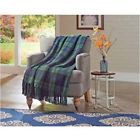 801418190204 Better Homes And Gardens Nwt Green Plaid Chenille