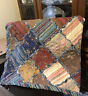 803355497774 Ragtime Rag Quilt Throw Cotton Inch New In