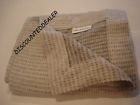 8070000228713 Bloomingdales Amadeo Alpaca Cotton Throw Grey Taupe No