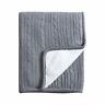 807000160174 Brielle Home Cozy Cable Knit Throw Blanket All