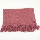 807000185993 Brielle Winding Wave Throw Deco Rose