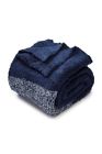 808460619011 Barefoot Dreams Nwt Cozychic Heathered Stripe Throw Blanket