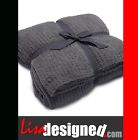 808460816328 Barefoot Dreams King Blanket In Gorgeous Graphite Plus