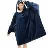 810037052367 Bertte Wearable Blanket Sweatshirt Oversized Hoodie Sherpa Sweater