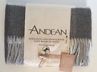 810697022540 Andean Throw Pure Natural Alpaca Grey Plaid