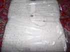 8234546 Pottery Barn Teen Knit Sparkle Throw Ivory New Adults