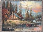 83-nat-atperv Manual Woodworker Inspirational Collection Tapestry Throw With Verse By