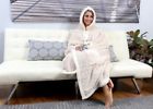 Hs3299-an 840444132994 Chic Home Design Mosaic Mozaic Snuggle Hoodie Robe