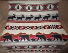 841324114468 Unbranded New Southwest Fleece Throw Gift Blanket Reversible