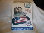 841659101393 Wyndham House American Flag Blanket Fleece Throw By