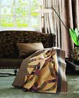 842131100934 Duke Imports Primitive Wedding Ring Quilted Throw Country
