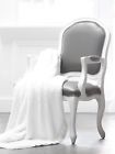 845554010392 Little Giraffe Chenille Xl Large Throw White
