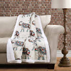 848742059586 Essential Living Elephants Design Throw Blanket Soft White 848742059586 Essential Living Elephants Design Throw Blanket Soft White