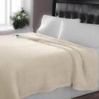 850748 Safe And Warm Luxe Plush Low Voltage Electric Heated Blanket